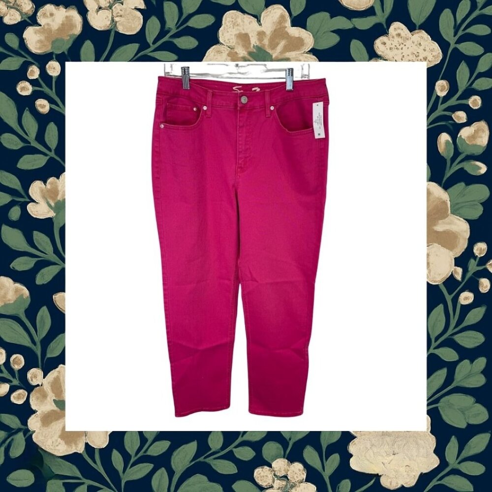 Seven Slim Straight Jeans NWT